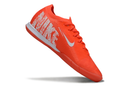 Chuteira Futsal Nike Mercurial Air Zoom Vapor 16 IC - Laranja e Branca