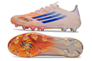 Chuteira Adidas F50 Elite FG - Laranja e Azul - Sparkfusion
