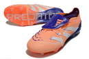 Chuteira Adidas Predator Elite Fold-Over Tongue FG - Laranja, Azul e Branca