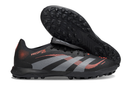 Chuteira Society Adidas Predator Elite Fold-Over Tongue TF - Preta, Cinza e Vermelha