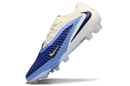 Chuteira Nike Phantom 6 Elite FG - Branca e Azul - Pack Fear Nothing