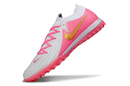Chuteira Society Nike Phantom GX II TF - Branca e Rosa