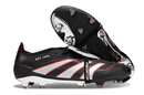 Chuteira Adidas Predator Elite Fold-Over Tongue FG - Preta, Prata e Vermelha
