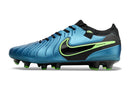 Chuteira Nike Tiempo Legend 10 FG - Azul e Preto
