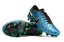 Chuteira Nike Tiempo Legend 10 FG - Azul e Preto