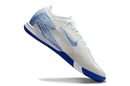 Chuteira Futsal Nike Mercurial Air Zoom Vapor 16 IC -  Branca e Azul