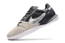 Tênis Futsal Nike Street Gato IC - Preta, Creme e Prata