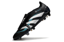 Chuteira Adidas Predator Elite Fold-Over Tongue FG - Preta, Branca e Azul