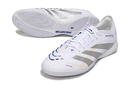 Tênis Futsal Adidas Predator Elite Fold-Over Tongue IC - Branca, Cinza e Dourada