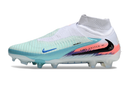 Chuteira Nike Phantom 6 Elite FG - Azul, Cinza e Rosa