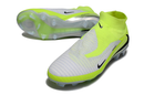 Chuteira Nike Phantom 6 Elite FG - Verde e  Branca
