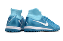 Chuteira Nike Phantom Luna TF - Azul e Branca