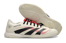 Tênis Futsal Adidas Predator Elite Fold-Over Tongue IC - Begê, Preta e Vermelha