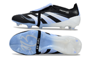 Chuteira Adidas Predator Elite Fold-Over Tongue FG - Preta, Azul e Branca