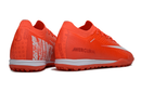 Chuteira Society Nike Air Zoom Mercurial Vapor 16 Elite TF - Laranja e Branca