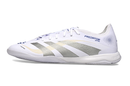 Tênis Futsal Adidas Predator Elite Fold-Over Tongue IC - Branca, Cinza e Dourada
