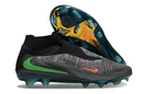 Chuteira Nike Phantom 6 Elite FG - Preto e Verde - EA FC