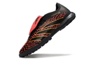 Chuteira Society Adidas Predator Elite Fold-Over Tongue TF - Preta, Laranja e Dourada