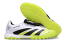Chuteira Society Adidas Predator Elite Fold-Over Tongue TF - Branca, Preta e Verde