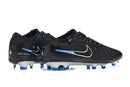Chuteira Nike Tiempo Legend 10 FG - Preta e Azul - Pack Shadow
