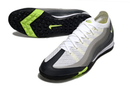 Chuteira Futsal Nike Mercurial Air Zoom Vapor 16 Air Max 95 IC - Branca, Cinza e Preta