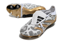 Adidas Predator Elite Fold-Over Tongue SG - Branca, Dourada e Preta