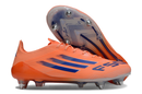 Chuteira Adidas F50 Elite SG - Laranja, Azul e Branca - Coral Blaze Pack