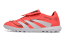 Chuteira Society Adidas Predator Elite Fold-Over Tongue TF - Laranja, Branca e Preta