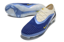 Chuteira Nike Phantom 6 Elite FG - Branca e Azul - Pack Fear Nothing