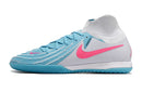 Tênis Futsal Nike Phantom Luna IC - Branca e Azul