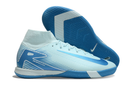Chuteira Nike Air Zoom Mercurial Superfly 10 Elite  IC - Azul