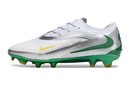 Chuteira Nike Phantom 6 Elite FG - Cinza, Prata e Verde