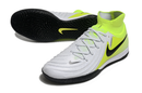 Tênis Futsal Nike Phantom Luna IC - Branca, Verde e Preta
