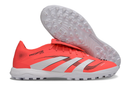 Chuteira Society Adidas Predator Elite Fold-Over Tongue TF - Laranja, Branca e Preta