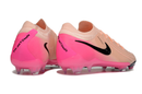 Chuteira Nike Phantom GX II FG - Rosa e Preta - Pack Prism