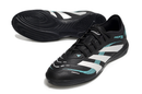 Tênis Futsal Adidas Predator Elite Fold-Over Tongue IC - Preta, Branca e Azul