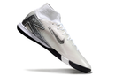 Chuteira Nike Air Zoom Mercurial Superfly 10 Elite  IC - Branca e Prata