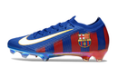Chuteira Nike Air Zoom Mercurial Vapor 16 Elite Barcelona FG - Azul e Grená