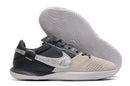 Tênis Futsal Nike Street Gato IC - Preta, Creme e Prata