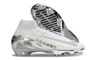 Chuteira Nike Air Zoom Mercurial Superfly 10 Edição Especial Elite FG - Branca e Prata