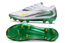 Chuteira Nike Phantom 6 Elite FG - Cinza, Prata e Verde