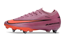 Chuteira Nike Air Zoom Mercurial Vapor 16 Elite SG - Rosa e Laranja