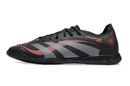 Tênis Futsal Adidas Predator Elite Fold-Over Tongue IC - Preta, Cinza e Vermelha