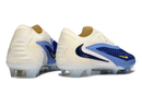 Chuteira Nike Phantom 6 Elite FG - Branca e Azul - Pack Fear Nothing
