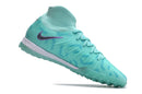 Chuteira Society Nike Phantom Luna II TF - Azul, Preta e Roxa