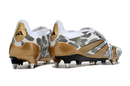 Adidas Predator Elite Fold-Over Tongue SG - Branca, Dourada e Preta