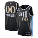 Camisa NBA - Atlanta Hawks - 23/24 - Preto - Edição Cidade