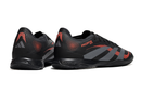 Tênis Futsal Adidas Predator Elite Fold-Over Tongue IC - Preta, Cinza e Vermelha