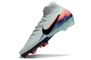 Chuteira Nike Air Zoom Mercurial Superfly 10 Elite FG - Branca, Rosa e Azul