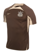 Camisa Corinthians 24/25 Treino - Marrom - Versão Torcedor